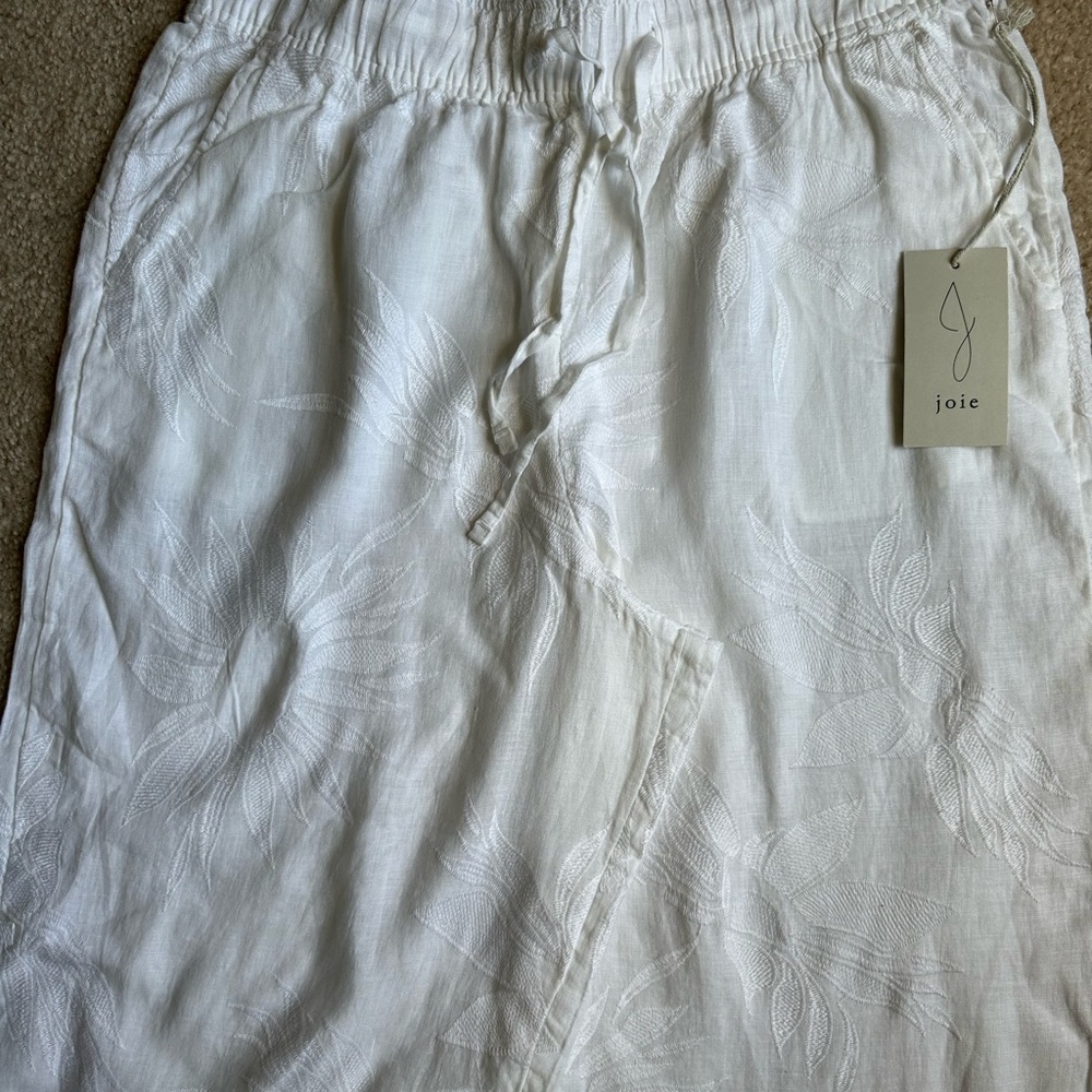 Joie White Linen Garment - Picture 3 of 6